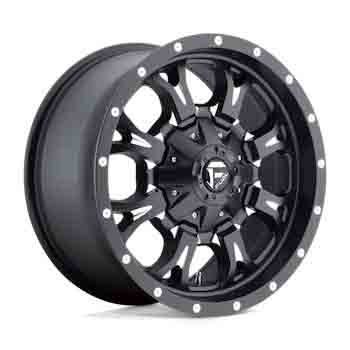 FUEL FUEL D517 KRANK MATTE BLACK MILLED MATTE BLACK MILLED