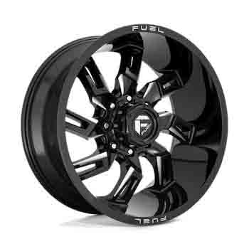 FUEL FUEL D747 LOCKDOWN GLOSS BLACK MILLED GLOSS BLACK MILLED