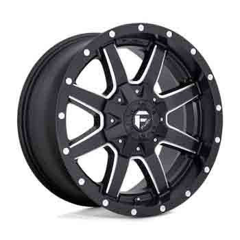 FUEL FUEL D538 MAVERICK MATTE BLACK MILLED MATTE BLACK MILLED