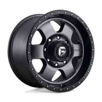 FUEL FUEL D619 PODIUM MATTE GUNMETAL BLACK BEAD RING MATTE GUNMETAL BLACK BEAD RING