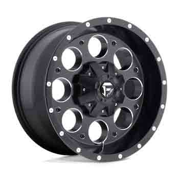 FUEL FUEL D525 REVOLVER MATTE BLACK MILLED MATTE BLACK MILLED