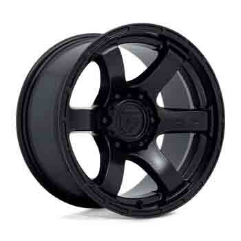 FUEL FUEL D766 RUSH SATIN BLACK SATIN BLACK