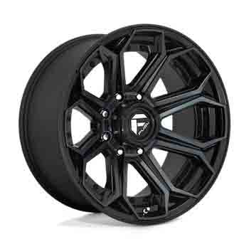 FUEL FUEL D704 SIEGE GLOSS MACHINED DOUBLE DARK TINT GLOSS MACHINED DOUBLE DARK TINT