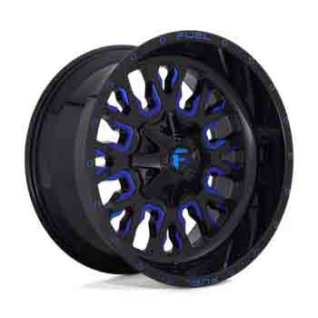 FUEL FUEL D645 STROKE GLOSS BLACK BLUE TINT GLOSS BLACK BLUE TINT