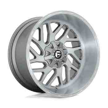FUEL FUEL D715 TRITON PLATINUM BRUSHED GUNMETAL BRUSHED GUNMETAL