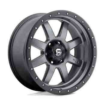 FUEL FUEL D552 TROPHY MATTE GUNMETAL BLACK BEAD RING MATTE GUNMETAL BLACK BEAD RING