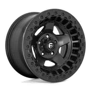 FUEL FUEL D118 WARP BEADLOCK MATTE BLACK MATTE BLACK