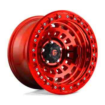 FUEL FUEL D100 ZEPHYR BEADLOCK CANDY RED CANDY RED