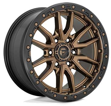 FUEL Fuel 1PC D681 REBEL MATTE BRONZE BLACK BEAD RING MATTE BRONZE BLACK BEAD RING