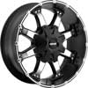 Image of MKW OFFROAD M83 BLACK MACHINED wheel