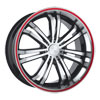 Image of ACE DEVINE MACHINED RED STRIPE wheel