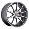 Image of BAVARIA BC10 CONCAVE CHARCOAL MACHINED wheel