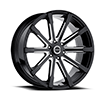 Image of STRADA OSSO BLACK MILLED SUV wheel