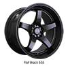 Image of XXR 555 FLAT BLACK wheel
