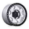 BLACK RHINO BR018 VOYAGER SILVER MACHINED M-BLACK LIP