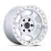 BLACK RHINO BR029 TROOPER GLOSS SILVER MACHINED FACE
