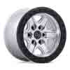 BLACK RHINO BR200 ECHO TRAIL LOCK BEADLOCK HYPER SILVER MACHINED FACE