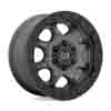 Image of BLACK RHINO VENTURE BEADLOCK MATTE GUNMETAL BLACK HARDWARE wheel