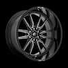 FUEL D761 CLASH GLOSS BLACK MILLED
