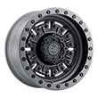 Image of BLACK RHINO ABRAMS GUNMETAL wheel