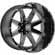 Image of HOSTILE ALPHA BLACK MILLED wheel