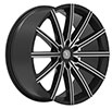 Image of VELOCITY VW23B BLACK MACHINED SUV wheel