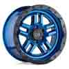 Image of BLACK RHINO BARSTOW DEARBORN BLUE BLACK RING wheel