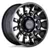 BLACK RHINO MISSION MATTE BLACK MACHINED TINTED SPOKES