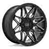 BLACK RHINO SHOCKWAVE GLOSS BLACK MILLED