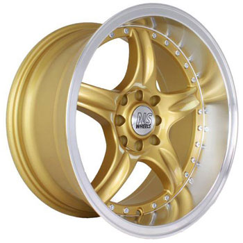 NS SERIES DC01 GOLD Gold/Machined Lip