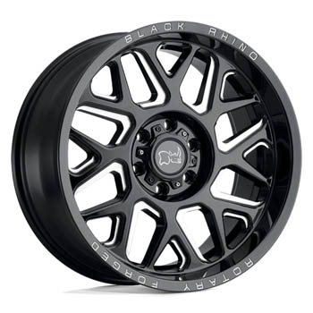 BLACK RHINO REAPER GLOSS BLACK MILLED GLOSS BLACK MILLED