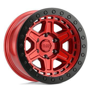 BLACK RHINO RENO CANDY RED BLACK RING CANDY RED BLACK RING