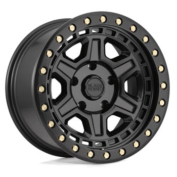 BLACK RHINO RENO MATTE BLACK BRASS BOLTS MATTE BLACK BRASS BOLTS