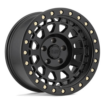 BLACK RHINO PRIMM MATTE BLACK BRASS BOLTS MATTE BLACK BRASS BOLTS